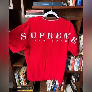 Supreme Stripe Rib Waffle Tee